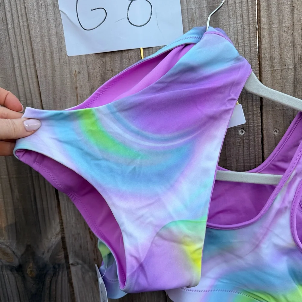 NWT Athleta Reversible Swim bikini Size 14/XL